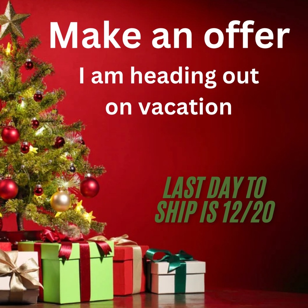 Make a reasonable offer!